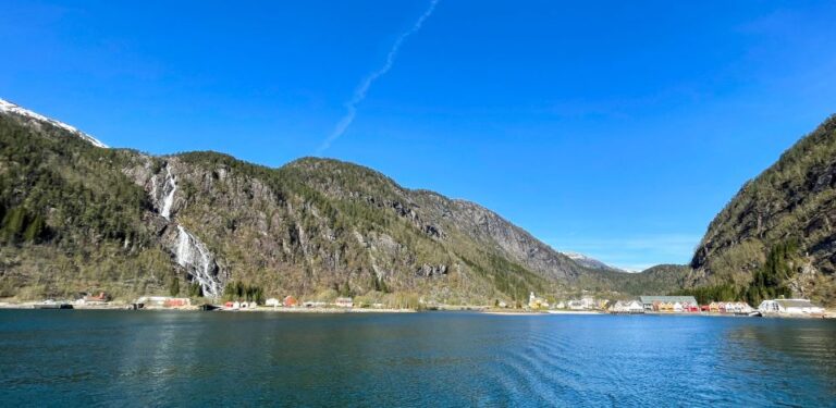 From Bergen: Modalen Private Fjord Cruise With Waterfalls