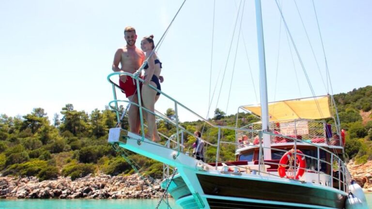 From Bodrum: Orak Island Boat Trip With Swim Stops and Lunch