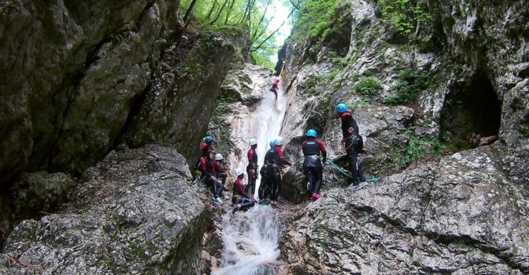 From Bovec: Half-Day Canyoning Tour in Soča Valley