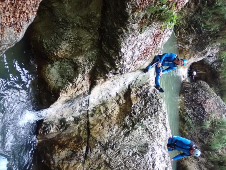 From Bovec: Sušec Stream Canyoning in the Soča Valley