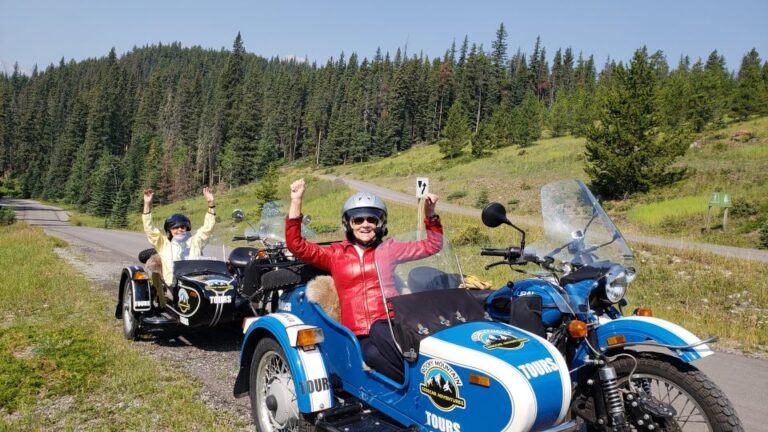 From Calgary: High Spirits Adventure in a Sidecar Motorcycle