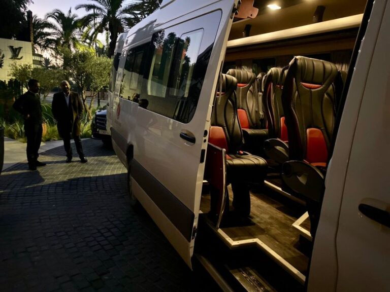 From Casablanca Airport: Private Transfer to Marrakech 1 Way