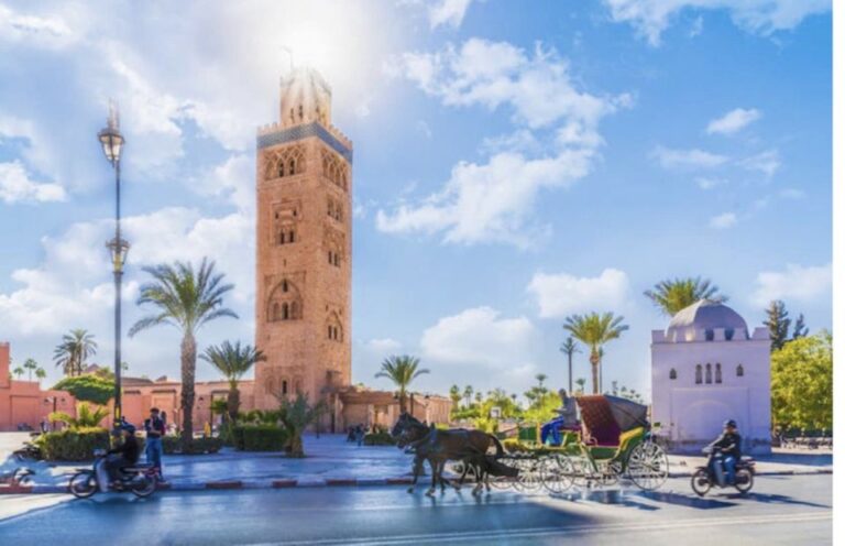 From Casablanca: Marrakech City Tour With Lunch & Camel Ride