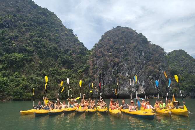 From Cat Ba Island: Full Day Boat Tour to Lan Ha Bay – Ha Long Bay