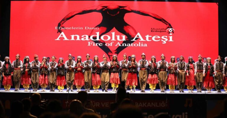From City of Side: Fire of Anatolia Dance Show With Transfer