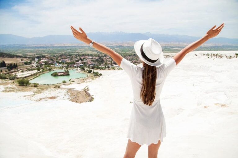From City of Side: Pamukkale & Hierapolis Day Tour W/ Lunch