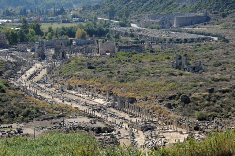 From City of Side: Perge, Aspendos & Kurşunlu Waterfall Trip