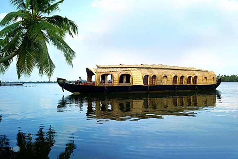 From Cochin Port: Backwaters by Houseboat