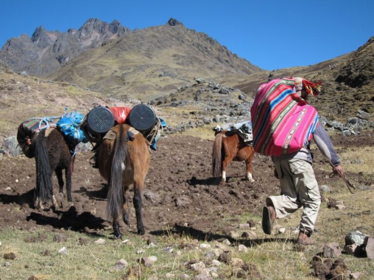 From Cusco: 2-Day Rainbow Mountain Hiking and Camping Trip