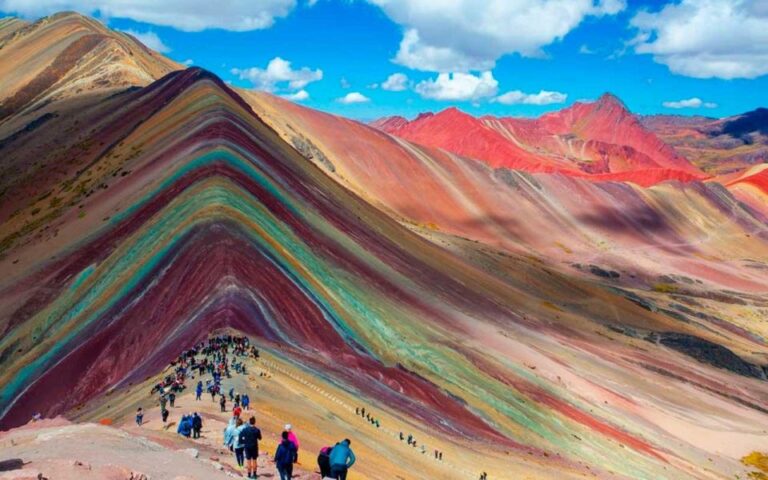 From Cusco: Colored Mountainoptional Red Valley Private
