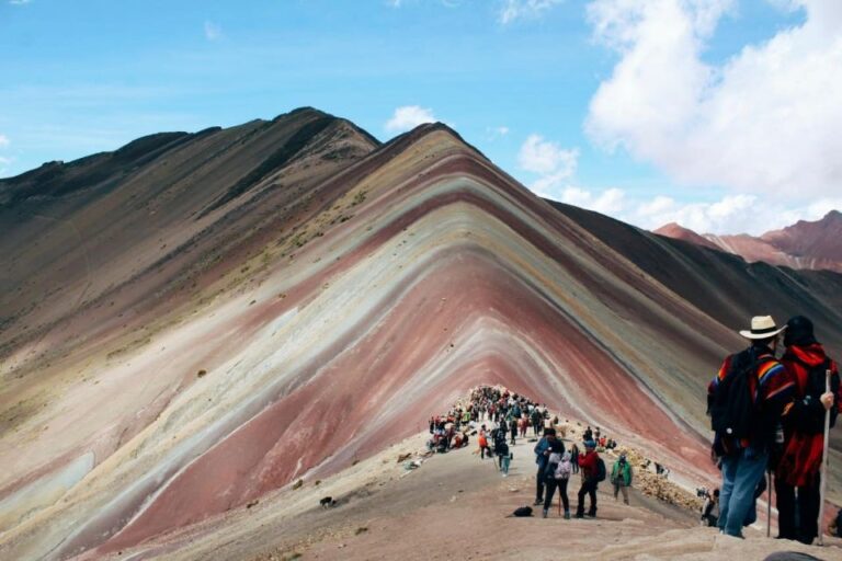 From Cusco: Guided Rainbow Mountain Trip With Transportation