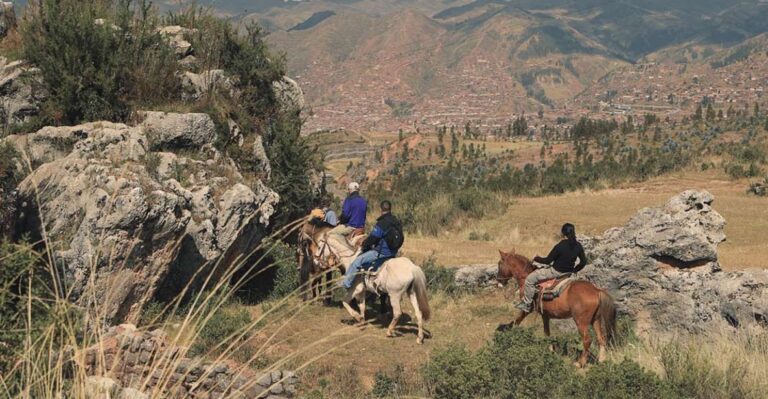 From Cusco: Horseback Riding to the Temple of the Moon Tour