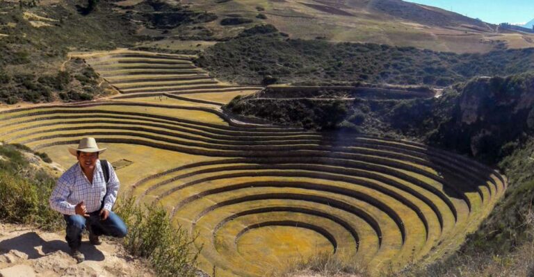 From Cusco: Maras Salt Mines and Moray Half-Day Tour