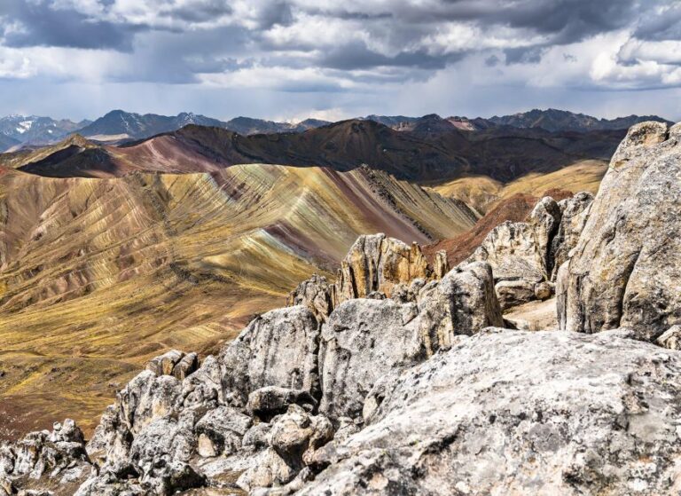 From Cusco Palcoyo Mountain Trekking Full Day