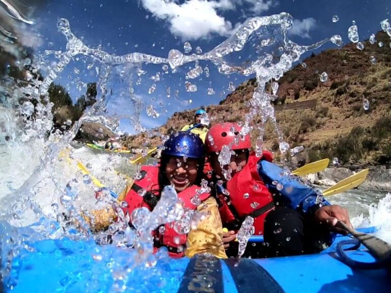 From Cusco: Rafting on the Vilcanota River and Zip Line