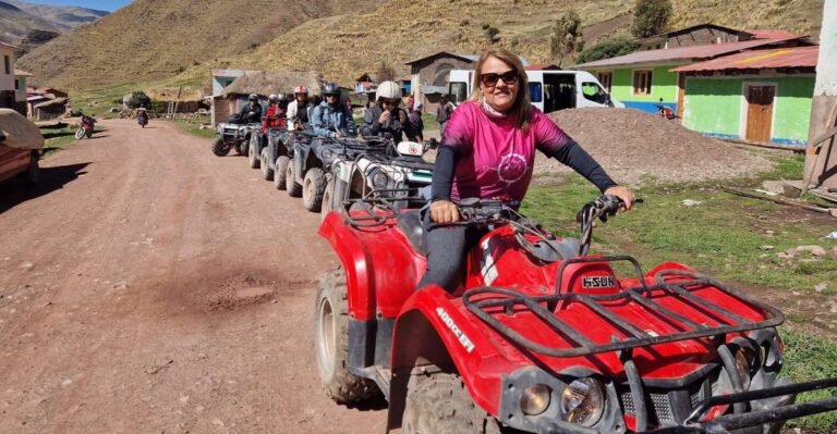 From Cusco: Rainbow Mountain Tour With Atvs