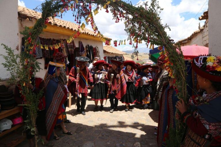 From CuscoAndean Marriage in the Sacred Valley Pachamanca