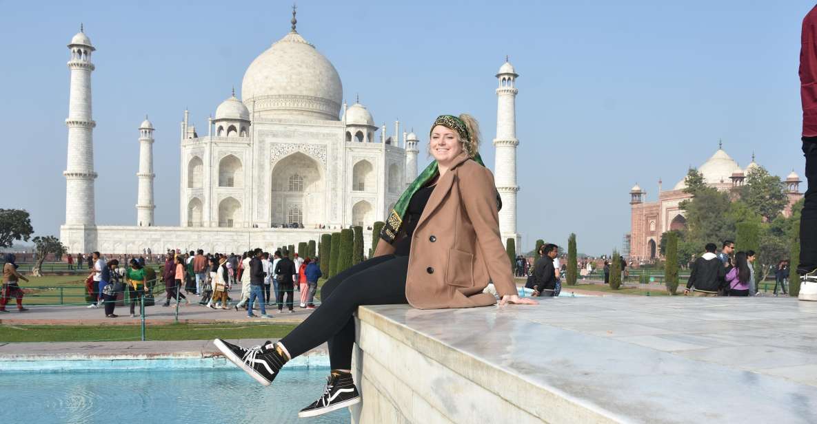 1 from delhi private taj mahal agra fort day trip by ac car From Delhi: Private Taj Mahal & Agra Fort Day Trip by AC Car