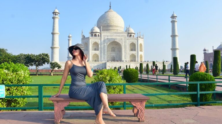 From Delhi: Visit Taj Mahal In Sunset & Agra Tour
