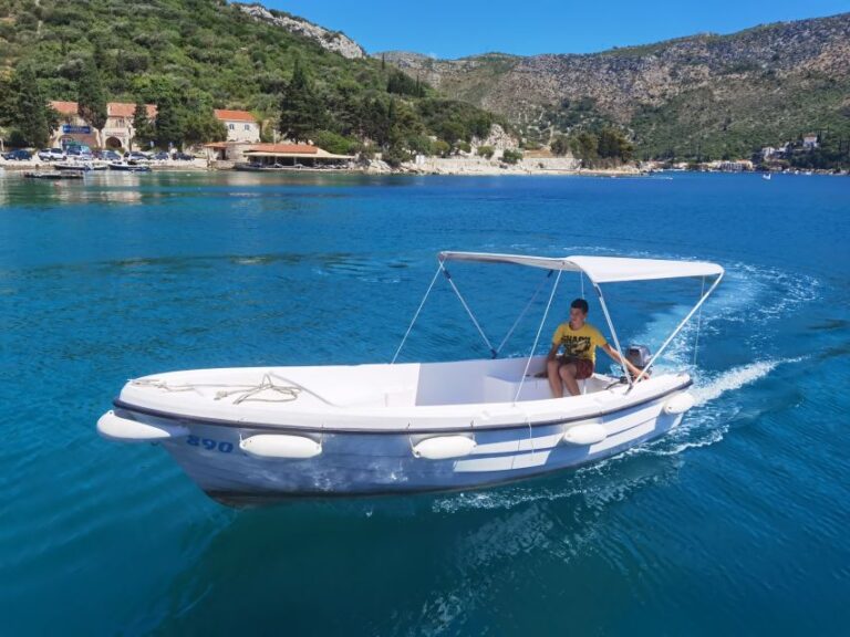 From Dubrovnik: Private Island-Hopping Customizable Cruise
