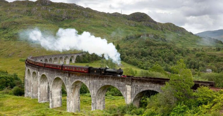From Edinburgh: Isle of Skye and Hogwarts Express 4-Day Trip