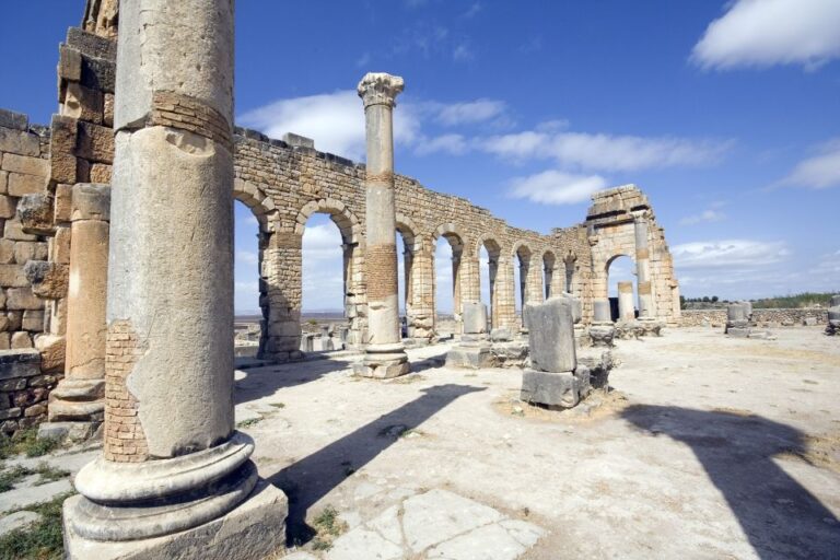 From Fes: Volubilis and Meknes Day Trip