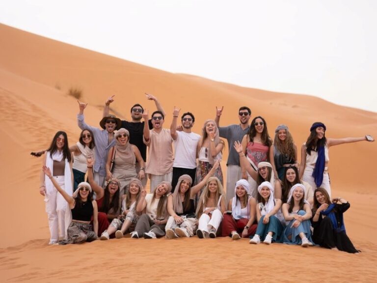 From Fez to Marrakech: 3-Day Merzouga & Sahara Desert Tour