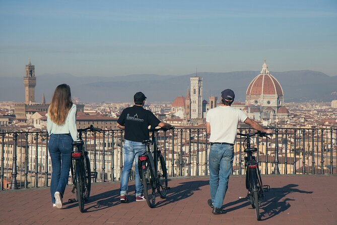 From Florence: Sunset Panoramic E-Bike or Classic Bike Tour