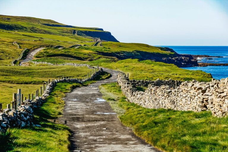 From Galway: Aran Islands Day Trip & Cliffs of Moher Cruise