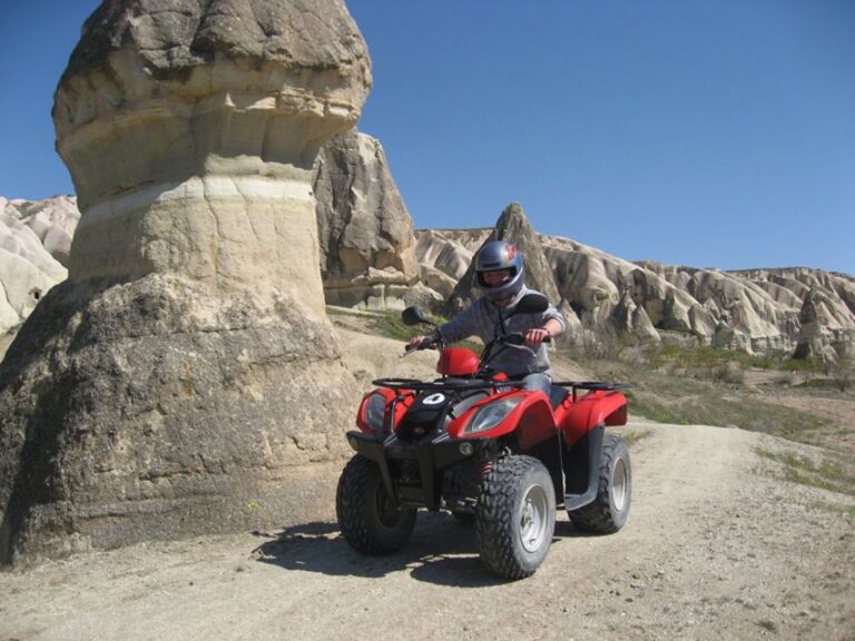 From Göreme: Cappadocia Valleys at Sunset ATV Tour