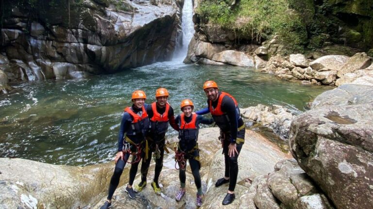 From Guatape: Crystalline Canyoning Private Tour