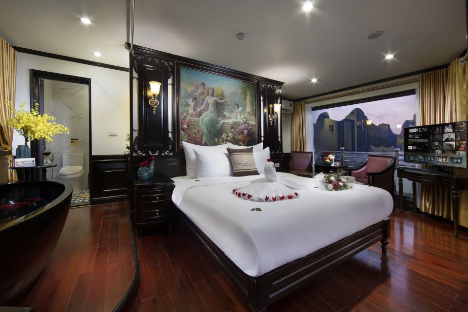 1 from hanoi 2 day ha long bay 5 star cruise balcony cabin From Hanoi: 2-Day Ha Long Bay 5-Star Cruise & Balcony Cabin