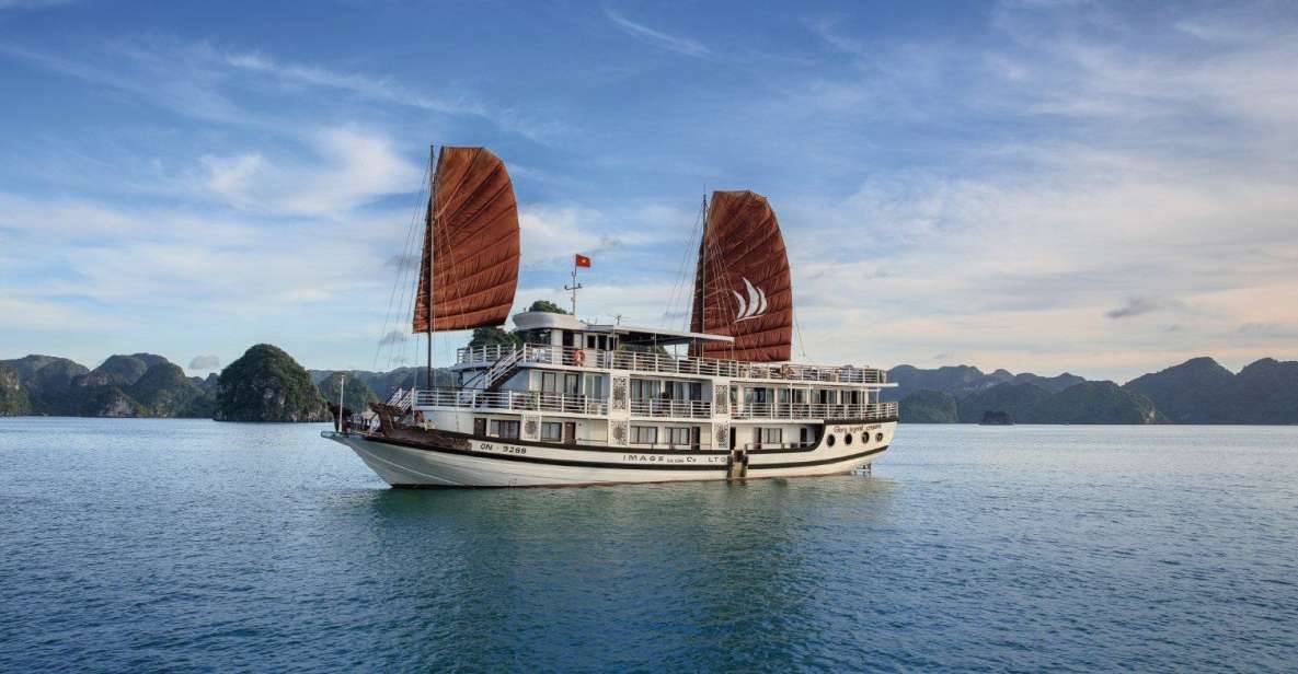 1 from hanoi 2 day ha long bay cruise and surprise cave kayak From Hanoi: 2-Day Ha Long Bay Cruise and Surprise Cave Kayak