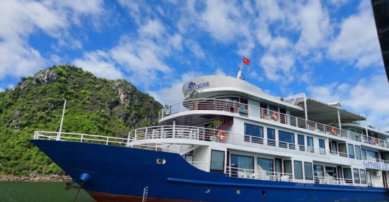 From Hanoi: 2-Day Halong Sapphire Cruise With Balcony Cabin