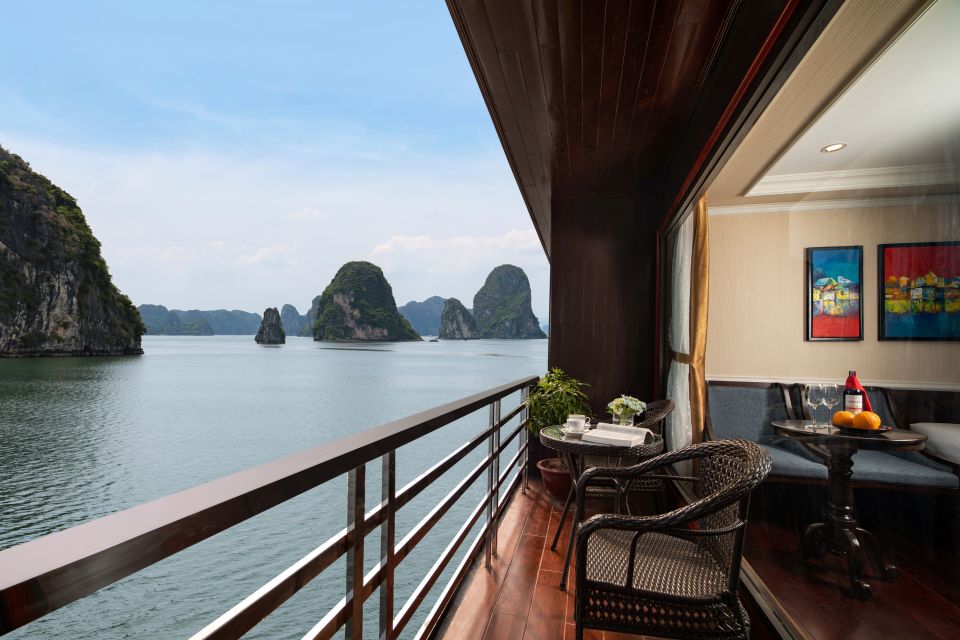 1 from hanoi 2 day luxury cruise of ha long and lan ha bay From Hanoi: 2-Day Luxury Cruise of Ha Long and Lan Ha Bay