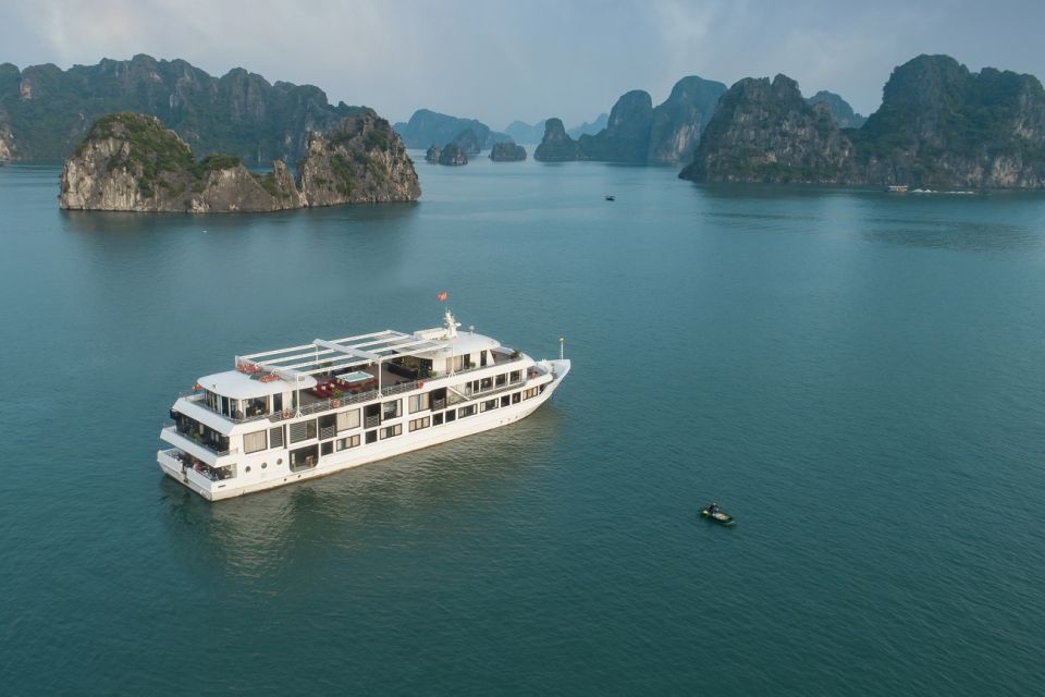 1 from hanoi ha long bay 5 star cruise with private room From Hanoi: Ha Long Bay 5-Star Cruise With Private Room