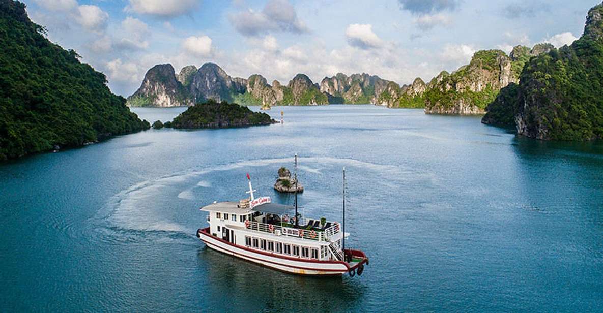 1 from hanoi halong bay cruise to sung sot and titop island From Hanoi: Halong Bay Cruise to Sung Sot and Titop Island