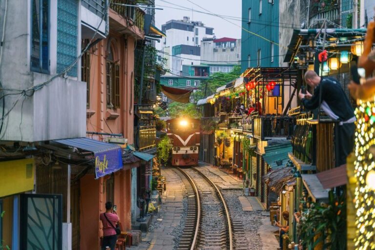 From Hanoi: Incense Village and Train Street Guided Tour