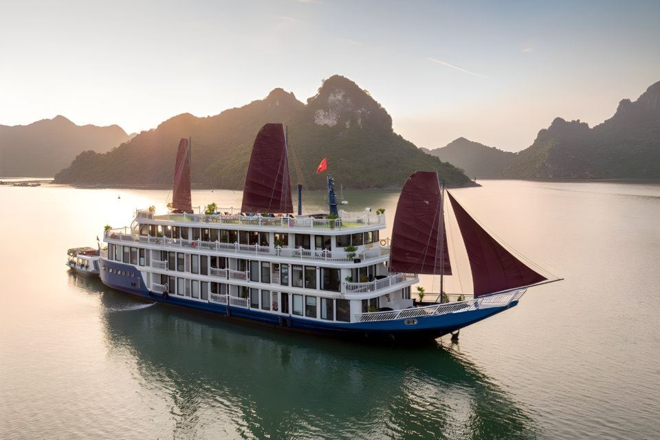 1 from hanoi overnight halong bay luxury cruise with meals From Hanoi: Overnight Halong Bay Luxury Cruise With Meals