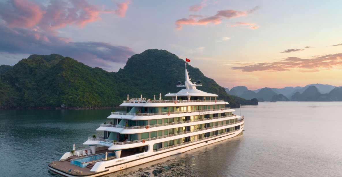 1 from hanoi luxury 06 stars catherine cruises 2 days 1 night From Hanoi_Luxury 06 Stars Catherine Cruises 2 Days 1 Night