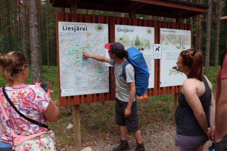 From Helsinki: Magical Taiga Hike in Liesjärvi National Park