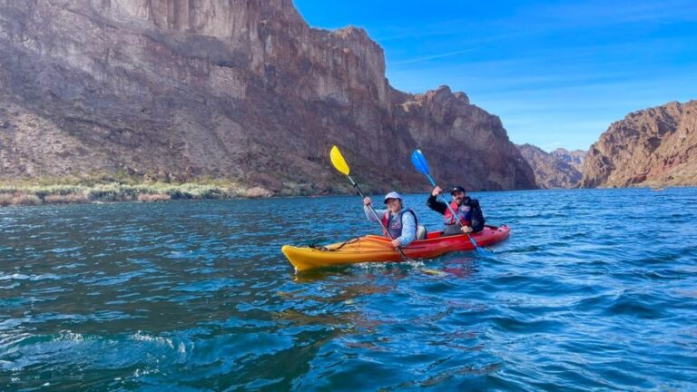From Las Vegas: Kayak Rental With Shuttle to Emerald Cave