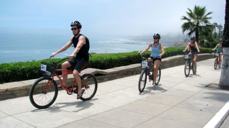 From Lima Miraflores and Barranco Bike Tour
