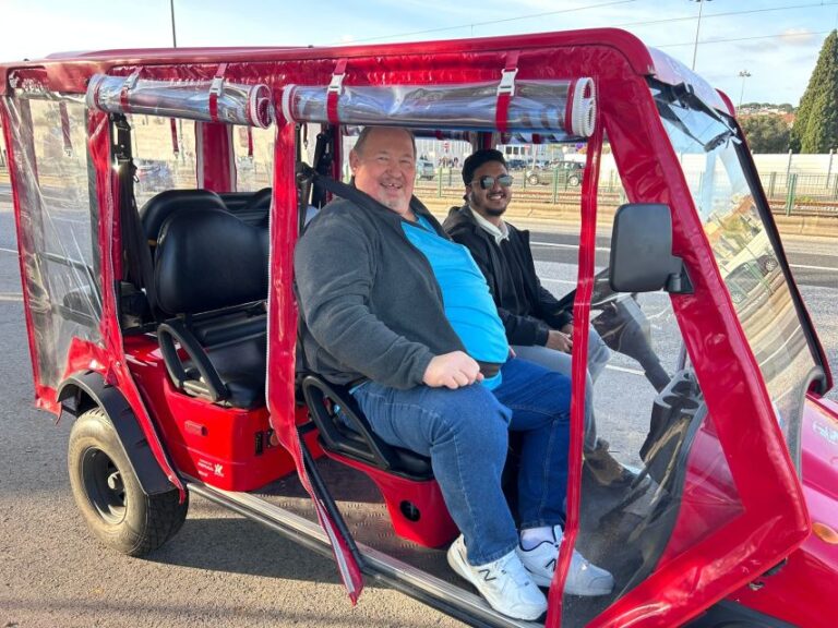 From Lisbon: Belem Historic Sightseeing Tour by Tuk Tuk