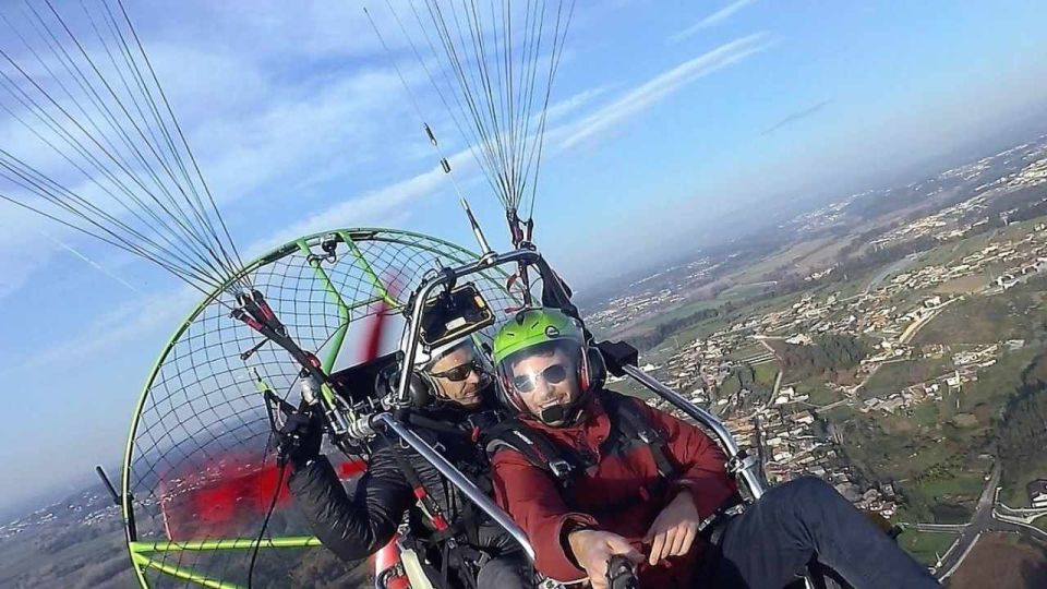 1 from lisbon motorised paragliding tandem flight From Lisbon: Motorised Paragliding Tandem Flight