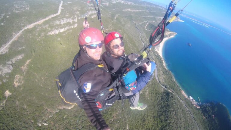 From Lisbon: Paragliding Flight With Transfers