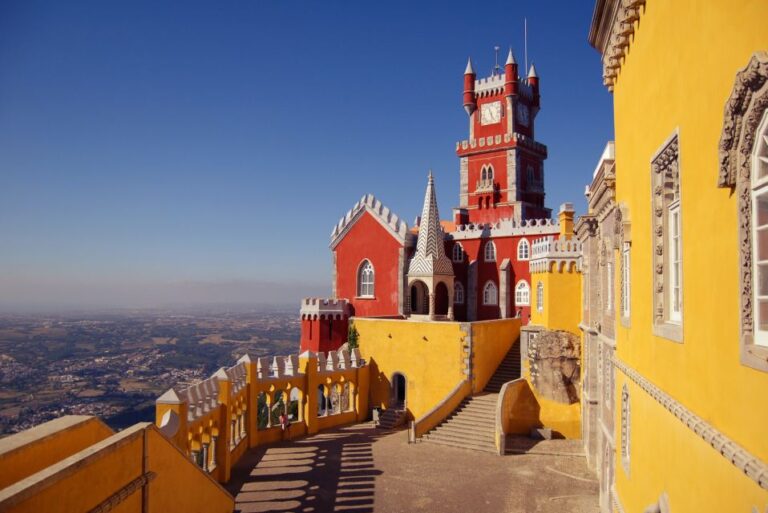 From Lisbon: Pena Palace and Cabo Da Roca Private Tour