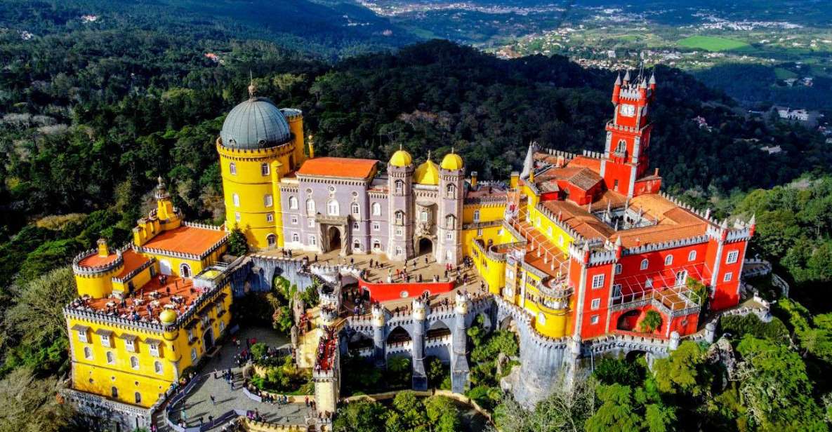 1 from lisbon pena palace regaleira cabo da roca cascais From Lisbon: Pena Palace, Regaleira, Cabo Da Roca & Cascais.