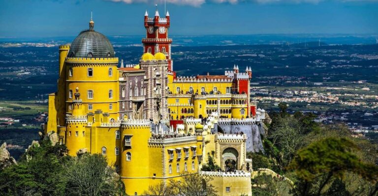 From Lisbon: Sintra Tour, Pena Palace, Roca & Cascais