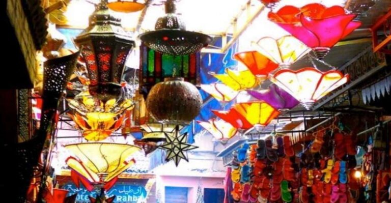 From Malaga: Tangier Day Tour With Bazaar Shopping and Lunch